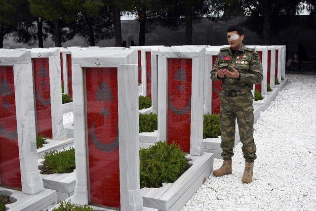 Azerbaycanlı gaziden Afrin’deki Mehmetçiğe destek