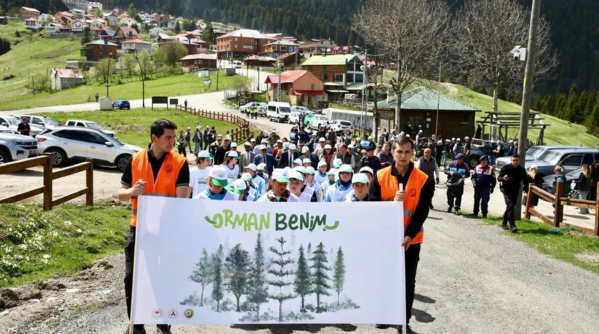 Giresun'da Kulakkaya Yaylası'ndaki çöpler toplandı