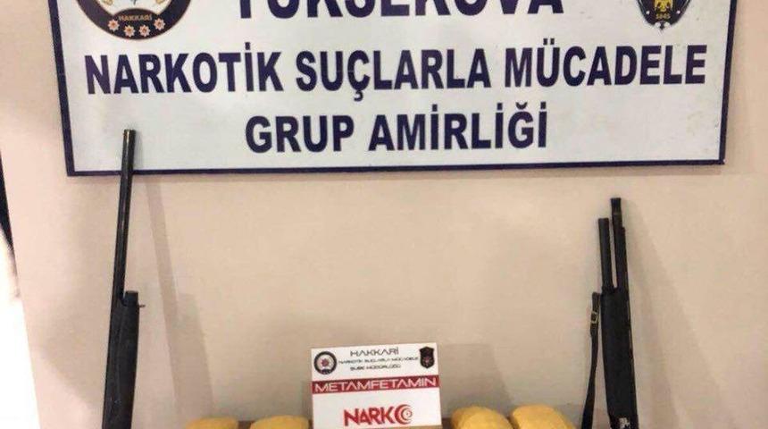Y&uuml;ksekova&rsquo;da uyuşturucu operasyonu