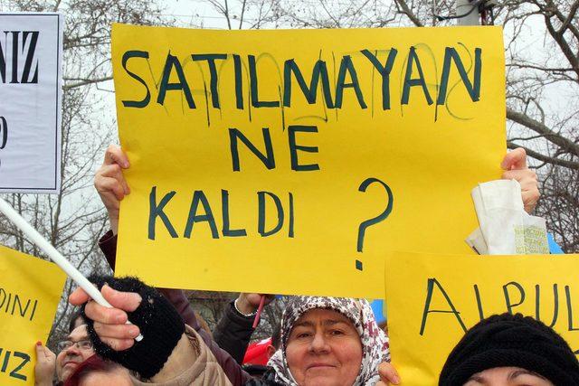 İYİ Parti, Alpullu Şeker Fabrikası'nın özelleştirilmesini protesto etti