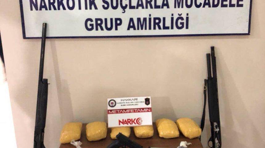 Y&uuml;ksekova'da uyuşturucu operasyonu