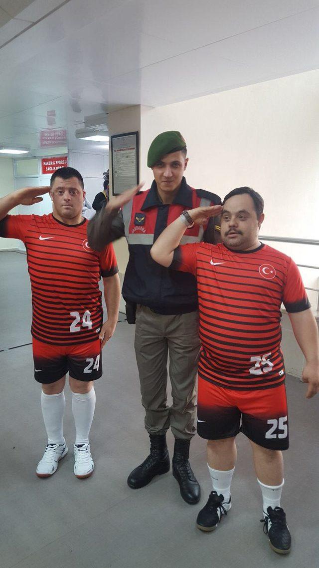 Down Sendrom Futsal Milli Takımı seçmeleri Alanya'da başladı