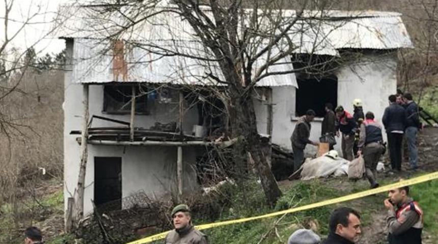 Ünye'de 8 çocuklu çift yangında öldü