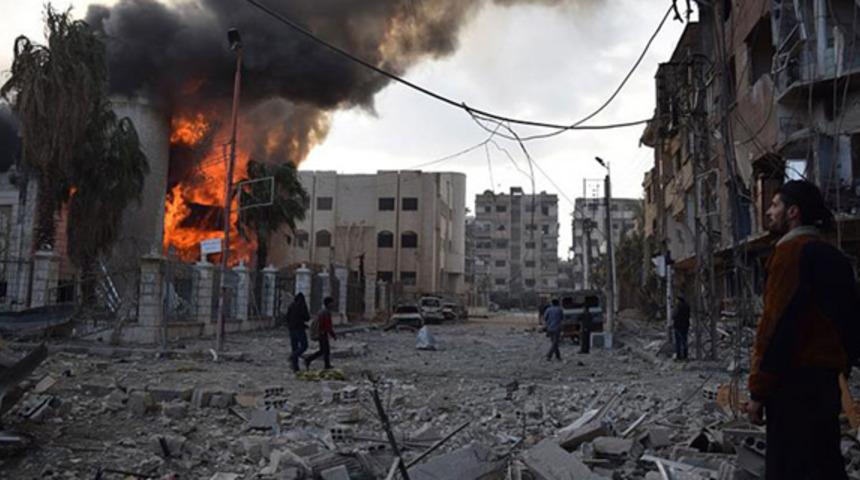 Doğu Guta'ya katliam sürüyor! 32 sivil hayatını kaybetti