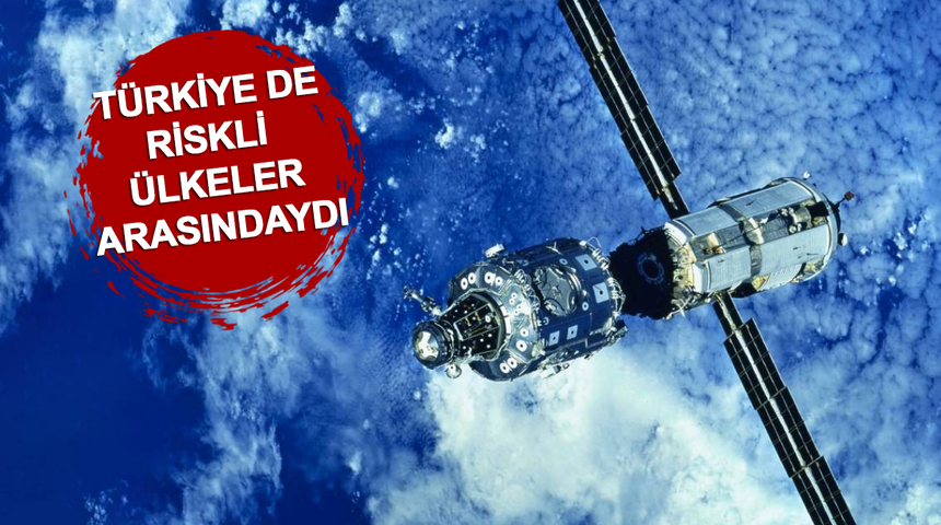 Türkiye de riskli ülkeler arasındaydı! Rus uzay aracı Kosmos 482 düştü! 