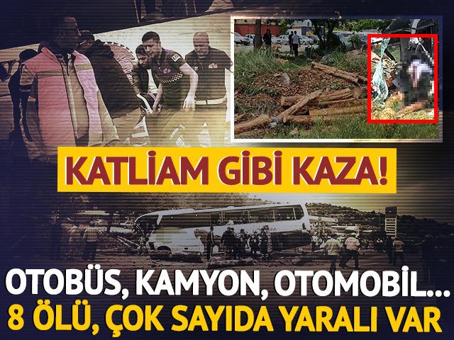 Çanakkale'de zincirleme kaza! 8 ölü, çok sayıda yaralı var