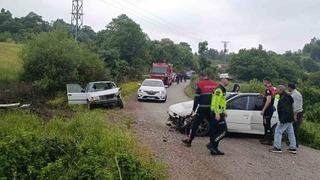 Çan’da trafik kazası: 2 yaralı