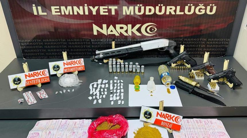 Batman'da uyuşturucu operasyonunda yakalanan 18 şüpheli tutuklandı