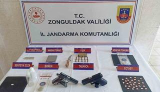 Zonguldak’ta eş zamanlı uyuşturucu operasyonunda 7 şüpheli yakalandı