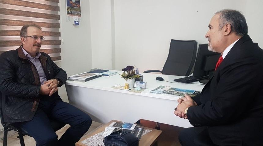 Rekt&ouml;r Uzun&rsquo;dan İHA&rsquo;ya ziyaret