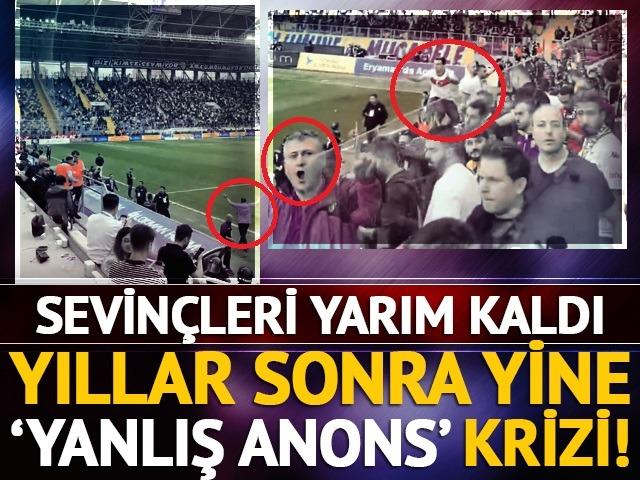 Yıllar sonra yine 'yanlış anons' krizi! Ankaragücü, ligde kaldığını sanıp kutlama yaptı, gerçek sonradan ortaya çıktı