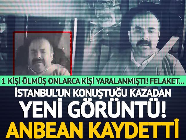 Metrobüs kazasının yeni görüntüleri ortaya çıktı