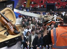 Süre 2 yıl! Ankara'da toplu taşımada unutulan eşyalar satışa çıktı, vatandaşlardan yoğun ilgi: Keman da var testere de...