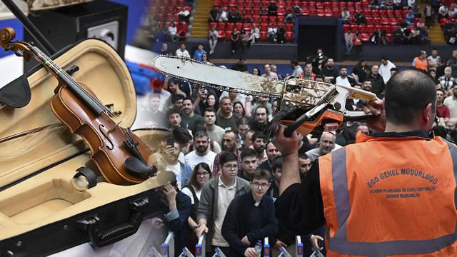 Süre 2 yıl! Ankara'da toplu taşımada unutulan eşyalar satışa çıktı, vatandaşlardan yoğun ilgi: Keman da var testere de...