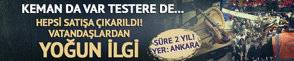 Süre 2 yıl! Yer: Ankara, hepsi satışa çıkarıldı