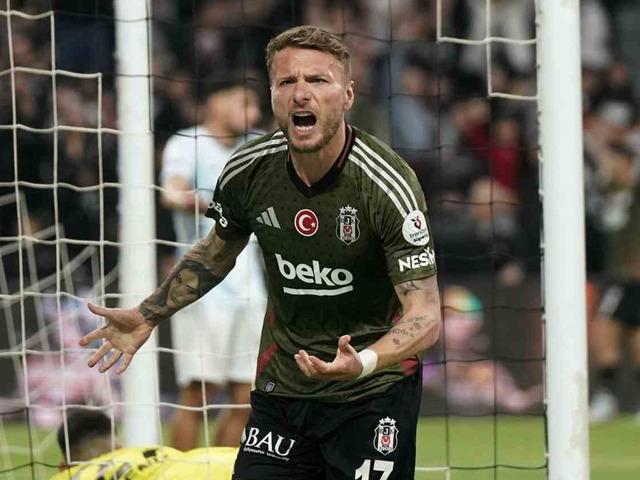 Beşiktaş'ta Ciro Immobile gol sayısını 15’e çıkardı