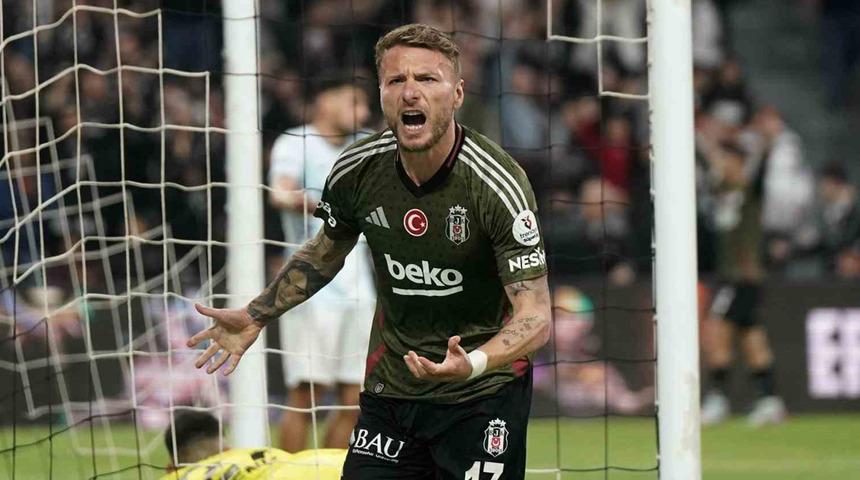 Beşiktaş'ta Ciro Immobile gol sayısını 15’e çıkardı