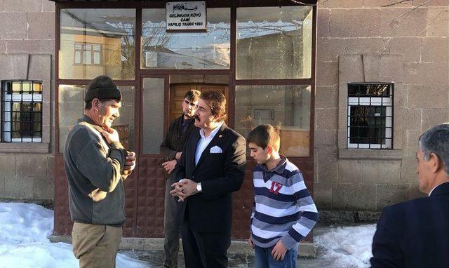 Milletvekili Aydemir Gelinkaya’da besicilerle istişare etti