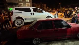 İlginç kaza! Aracını satmak üzereyken üzerine çıktı