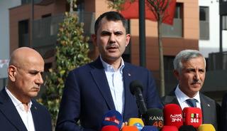 Bakan Kurum tarih vererek açıkladı: Deprem bölgesinde 250 bininci konut teslim edilecek!