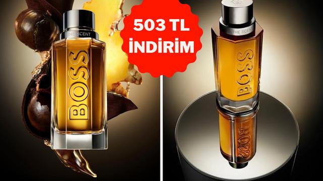 İlk izlenimi şansa bırakmayanlara Hugo Boss The Scent Edt Erkek Parfümü indirimde