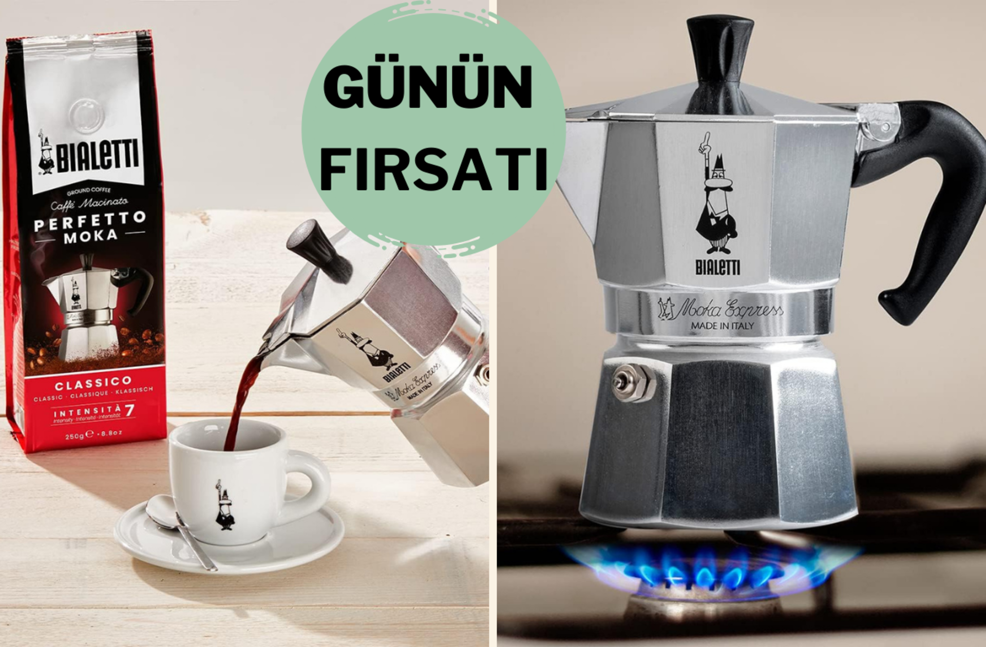 Kahve tutkunlarının favorisi Bialetti Moka Express indirimde