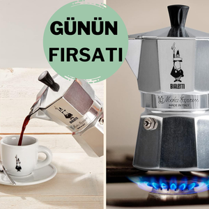 Kahve tutkunlarının favorisi Bialetti Moka Express indirimde