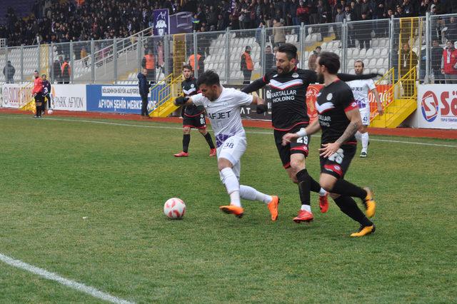 Afjet Afyonspor - Etimesgut Belediyespor: 2-2