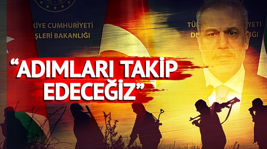 Son dakika | Bakan Fidan'dan PKK'nın kararına "tarihi" yorumu: "Atılacak pratik adımları da yakından takip edeceğiz"