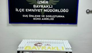 Bayraklı'da binlerce uyuşturucu hap ele geçirildi