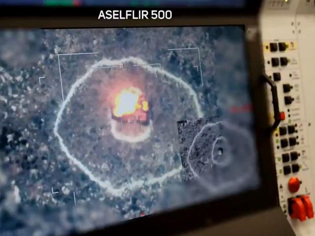 TCG Anadolu'dan havalanan Bayraktar TB3’ler hedefleri tam isabetle vurdu
