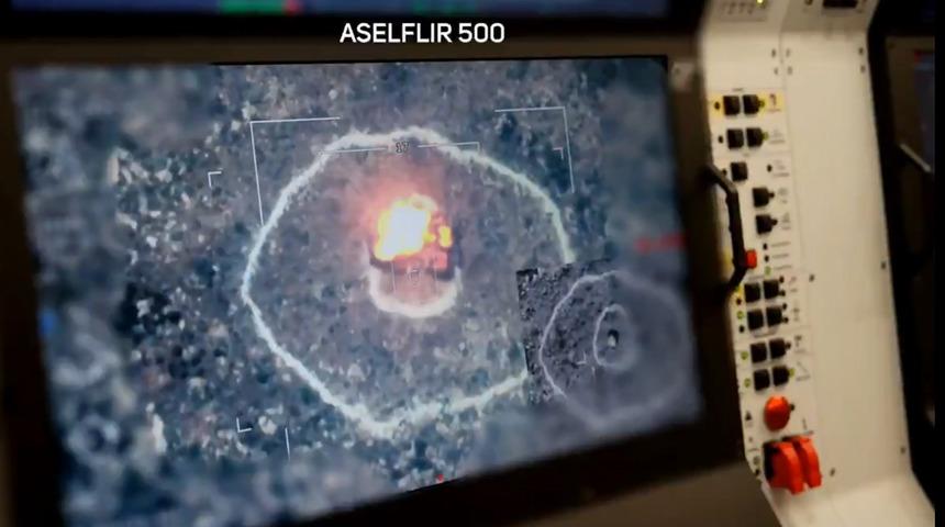 TCG Anadolu'dan havalanan Bayraktar TB3’ler hedefleri tam isabetle vurdu