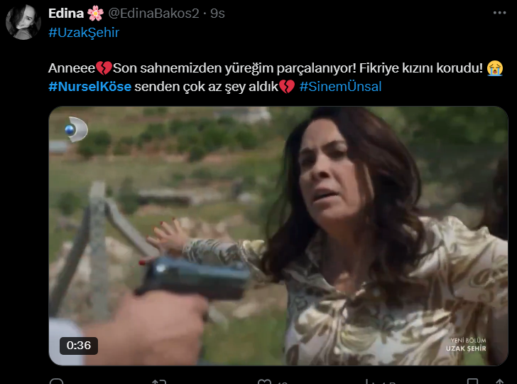 Uzak Şehir Fikriye (Nursel Köse) diziden ayrılıyor mu? Ölüm sahnesi sosyal medyayı salladı G2