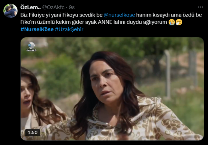 Uzak Şehir Fikriye (Nursel Köse) diziden ayrılıyor mu? Ölüm sahnesi sosyal medyayı salladı G3