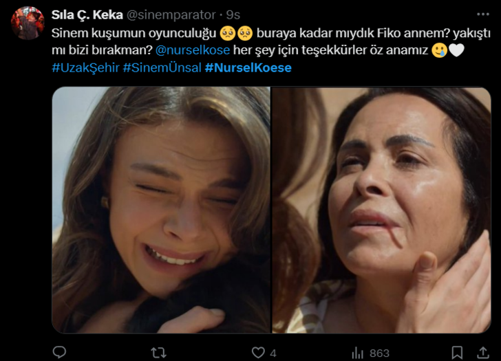 Uzak Şehir Fikriye (Nursel Köse) diziden ayrılıyor mu? Ölüm sahnesi sosyal medyayı salladı G5