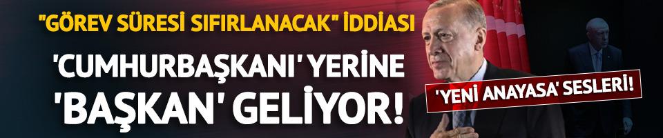 Fesih sonrası 'Yeni Anayasa hazırlığı' iddiası! 'Cumhurbaşkanı yerine Başkan' detayı...