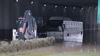 Kayseri'de sağanak; alt geçitler su doldu