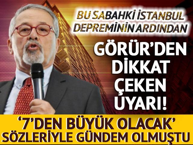 Marmara için 7'nin üzerinde deprem beklediğini söylemişti! Görür'den sabahki depremin ardından dikkat çeken 'stres' çıkışı
