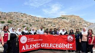 Şehit anneleri Mardin’i ziyaret etti