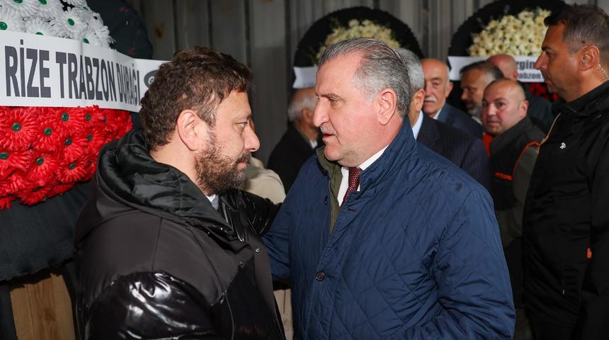 Bakan Bak, cenaze törenine katıldı