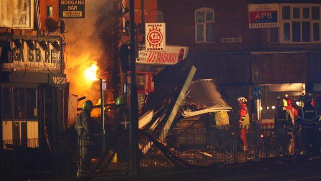 Leicester'da 'patlama': 4 kişi hastaneye kaldırıldı