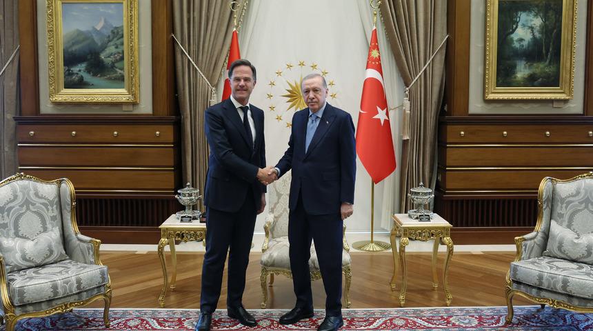 Cumhurbaşkanı Erdoğan'dan Beştepe'de kritik temas: NATO Genel Sekreteri Rutte'ye "Rusya-Ukrayna savaşı" mesajı