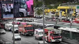 Metrobüs kazasında yaralan 56 kişi tahliye edildi