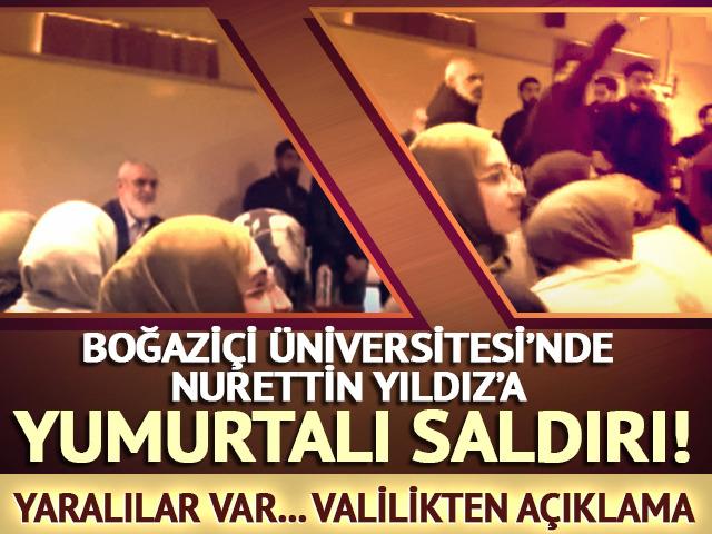 Boğaziçi Üniversitesi'nde olaylı konferans