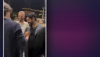 Burak Özçivit'e sarılmadı, herkes İbrahim Kutluay sandı! Meğerse...