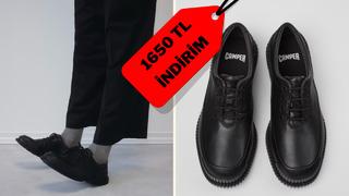 Hakiki deri, zamansız tasarım! Camper Pix Ayakkabı 1650 TL indirimde