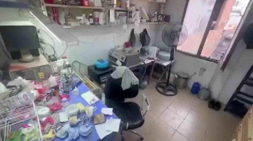 Adana’da merdiven altı diş kliniğine operasyon