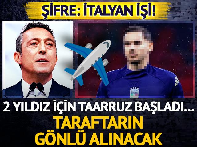 Fenerbahçe’de şifre: İtalyan işi!