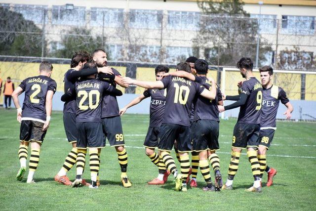 İzmir Süper Amatör Lig: Aliağaspor: 2 - Ceyhan Altınyıldızspor: 2