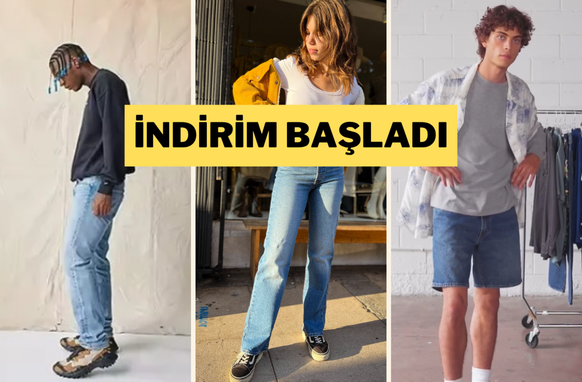 Gardırobunuzu yenilemenin tam zamanı! Levi's'ta %50'ye varan indirimler sizi bekliyor
